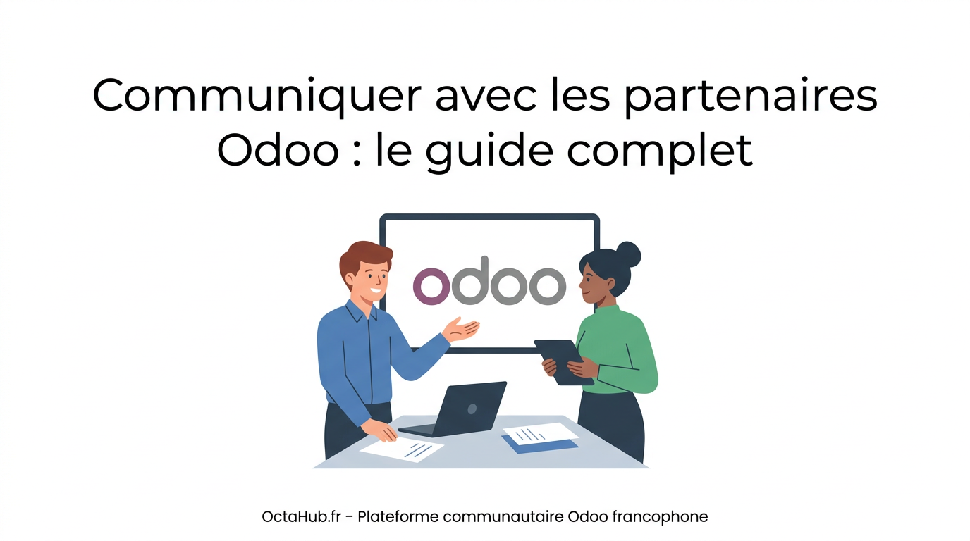 Communiquer avec les partenaires Odoo : le guide complet